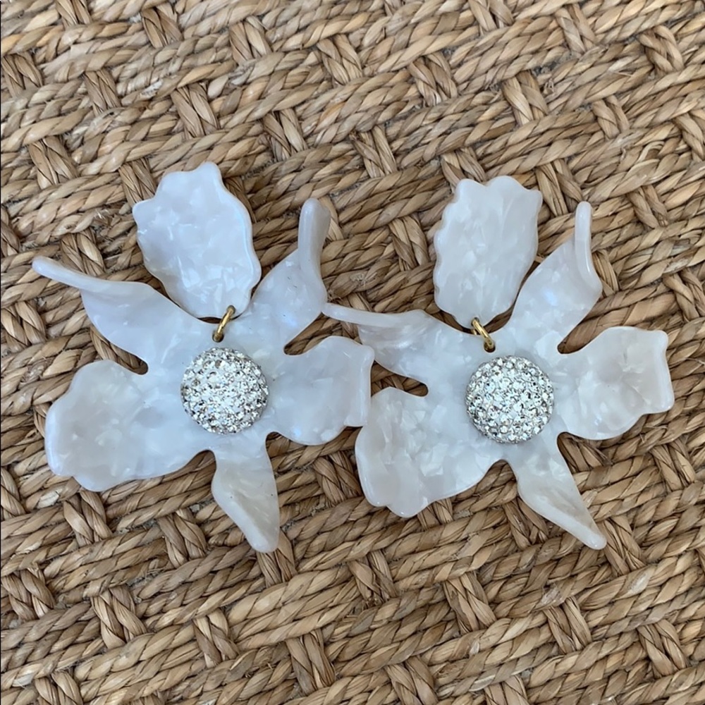 Flower earrings